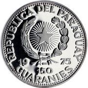 150 Guaraníes Ruins of Humaitá obverse image