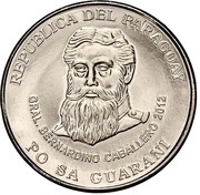 Paraguay 7-Piece Coin Set – 1 To 1000 Guaranies, 1992-2014, Uncirculated, Uncertified