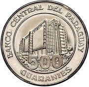 500 Guaraníes reverse image