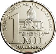 1000 Guaraníes reverse image