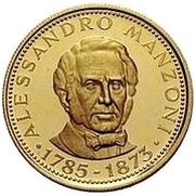 1500 Guaraníes Alessandro Manzoni reverse image