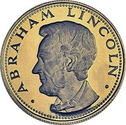 1500 Guaraníes Abraham Lincoln reverse image