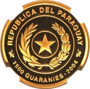 1500 Guaraníes FIFA World Football Championship - Germany 2006 obverse image