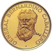 3000 Guaraníes Bernardino Caballero, Paraguay, 1973 reverse image
