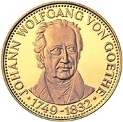 3000 Guaraníes Johann Wolfgang von Goethe, Paraguay, 1973 reverse image