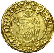 Florin "Postulate" - John of Hornes, Belgium, 1485-1505 reverse image