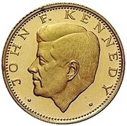 3000 Guaraníes John F. Kennedy, Paraguay, 1974 reverse image