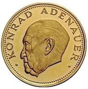 3000 Guaraníes Konrad Adenauer, Paraguay, 1974 reverse image
