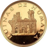 3000 Guaraníes Ruins of Humaitá, Paraguay, 1975 reverse image