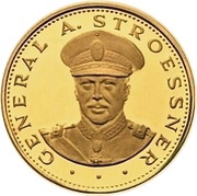4500 Guaraníes General Alfredo Stroessner, Paraguay, 1972 reverse image