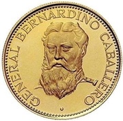 4500 Guaraníes Bernardino Caballero, Paraguay, 1973 reverse image