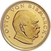 4500 Guaraníes Otto von Bismarck, Paraguay, 1974 reverse image