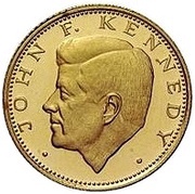 4500 Guaraníes John F. Kennedy, Paraguay, 1974 reverse image