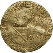 Gold Lion - Louis of Bourbon obverse image