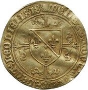 Gold Lion - Louis of Bourbon, Belgium, 1459-1482 reverse image
