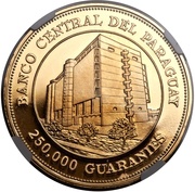 250 000 Guaraníes Caballero-Stroessner obverse image