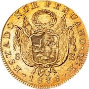 8 Escudos obverse image
