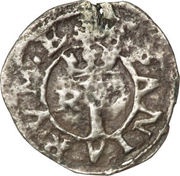 ¼ Real - Felipe II crown reverse image