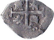½ Real - Felipe V, Peru, 1729-1747 reverse image