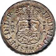 1 Real - Fernando VI Colonial Milled Coinage obverse image