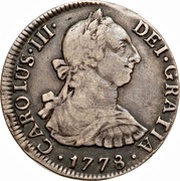 2 Reales - Carlos III portrait obverse image