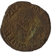 12 Sols Brûlé "½ Aidant or Gigot"- Ernest of Bavaria obverse image