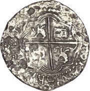 4 Reales - Felipe IV, Peru, 1659-1660 reverse image
