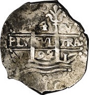4 Reales - Carlos II, Peru, 1684-1700 reverse image