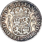 4 Reales - Fernando VI obverse image