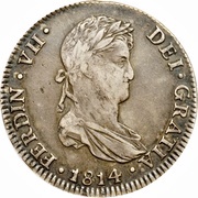 4 Reales - Fernando VII Colonial Milled Coinage obverse image