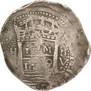 8 Reales - Felipe IV, Peru, 1659-1660 reverse image