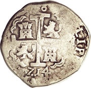 8 Reales - Felipe V obverse image
