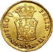 1 Escudo - Carlos III, Peru, 1763-1771 reverse image