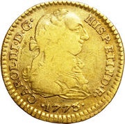 1 Escudo - Carlos III obverse image