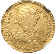 1 Escudo - Carlos IV obverse image