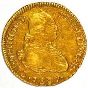 1 Escudo - Carlos IV obverse image