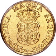 2 Escudos - Carlos III reverse image