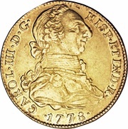 4 Escudos - Carlos III portrait obverse image