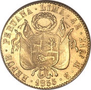 4 Escudos obverse image