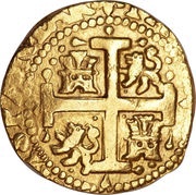 8 Escudos - Felipe V Colonial Cob Coinage obverse image