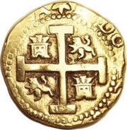 8 Escudos - Luis I obverse image