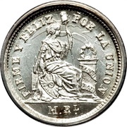 ½ Real Transitional Coinage reverse image