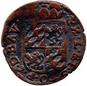 Liard "Aidant" - Ferdinand of Bavaria, Belgium, 1612-1650 reverse image