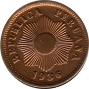 1 Centavo obverse image