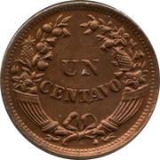 1 Centavo reverse image