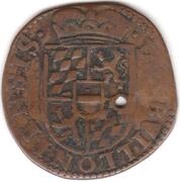 1 Liard - Ferdinand of Bavaria, Belgium, 1612-1650 reverse image