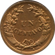 1 Centavo reverse image