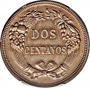 2 Centavos reverse image