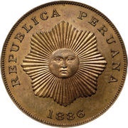 2 Centavos Pattern Strike obverse image