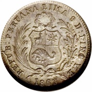 ½ Dinero obverse image